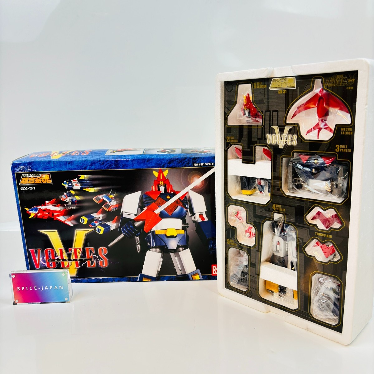 Bandai Soul of Chogokin GX-31 Voltes V Super Electromagnetic