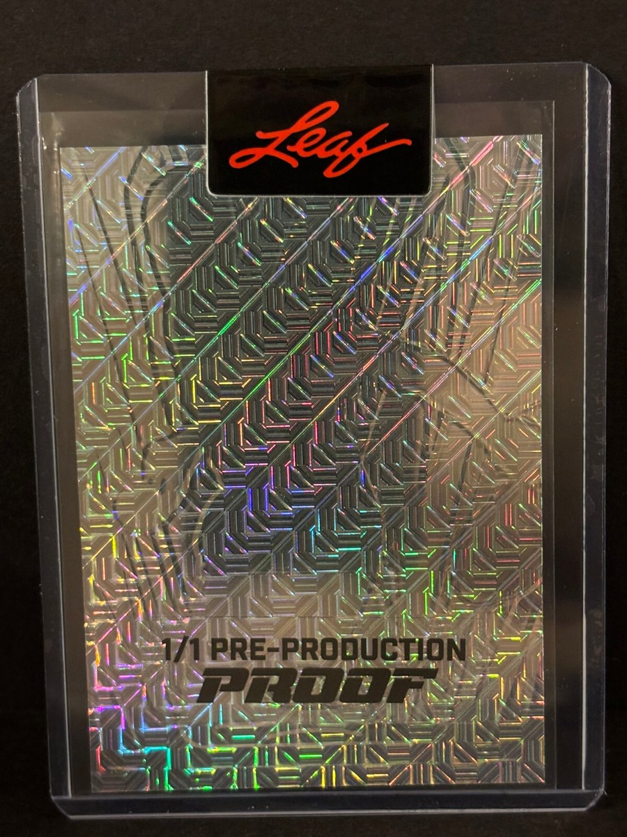 2024 Leaf NSCC SILVER Pre-Production Proof ZANE NAVRATIL