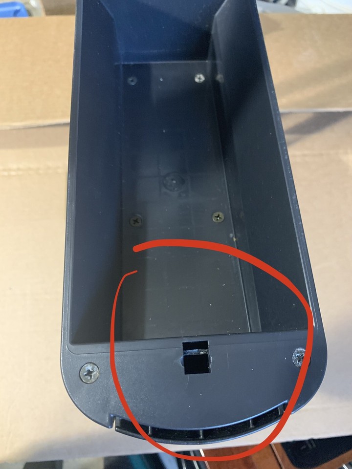 09-15 MINI COOPER R57 CONVERTIBLE FRONT CENTER ARMREST COMPARTMENT ...