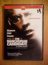 Denzel Washington—THE MANCHURIAN CANDIDATE—2004—DVD—Widescreen—Candidat Mandchou