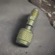 HVAC R32 Reverse Thread 1/4” Female, 1/4” Male Adapter For A2L R454B/R32 Tanks