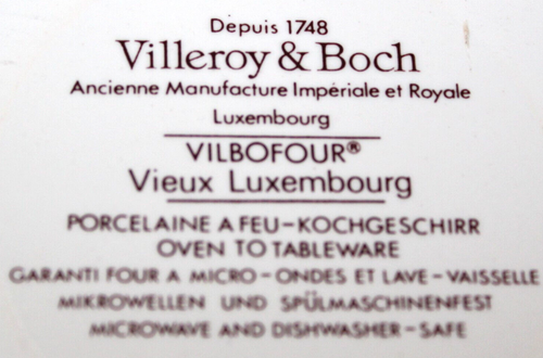 Alt Luxemburg Auflaufform 22,5 cm ofenfest Gr. 1 Villeroy & Boch VILBOFOUR - Bild 3 von 3