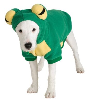 Frog Tree Green Animal Cute Fancy Dress Up Halloween Pet Dog Cat Costume