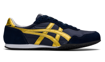 Authentic Onitsuka Tiger SERRANO MIDNIGHT / PURE GOLD 1183B400 400