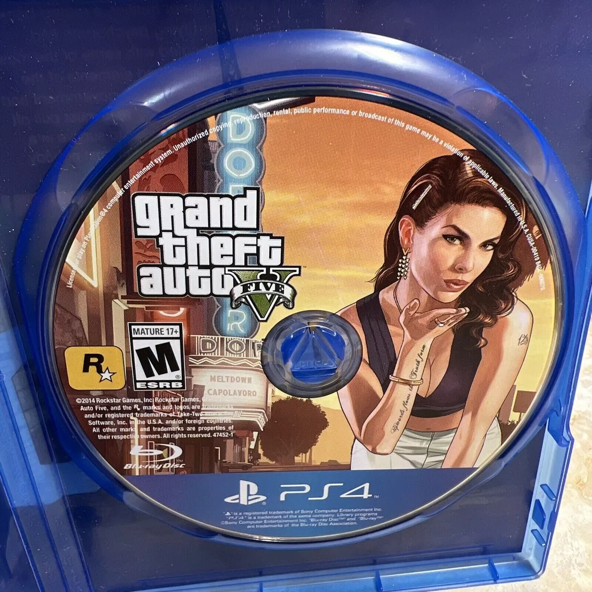 Grand Theft Auto V GTA5 - Sony PlayStation 4 PS4 Game