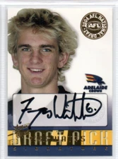 2004 AFL CONQUEST DRAFT PICK SIGNATURE - DS14 Fergus WATTS (ADELAIDE) 693/700