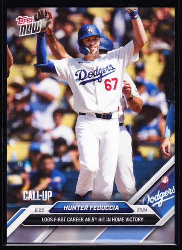 2024 Topps Now 597 Hunter Feduccia