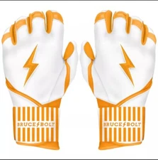 LIMITED EDITION - Whataburger - Bruce Bolt Youth Large Long Cuff  Batting Gloves