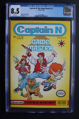 Captain N: Game Master #1 DONKEY KONG 1990 1st Metroid SAMUS Kid