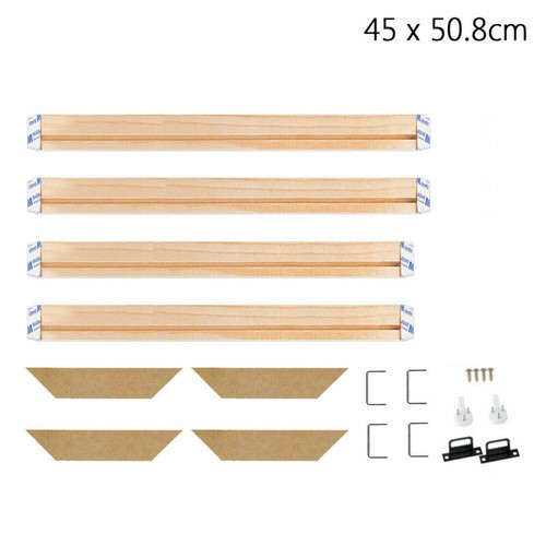 DIY Sturdy Wood Bar Stretcher Strip Art Frame For Canvas Painting Multiple Sizes - Picture 70 of 82