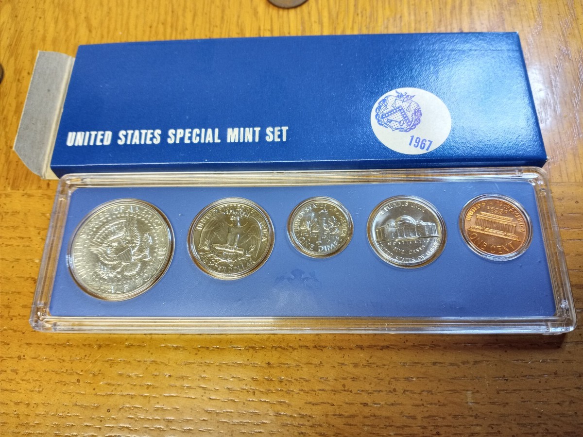 1967 Special Mint Set With DDO-009 Half Dollar | eBay