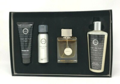 Armaf Club De Nuit for Men 4 Pieces Gift Set Hard Box | eBay
