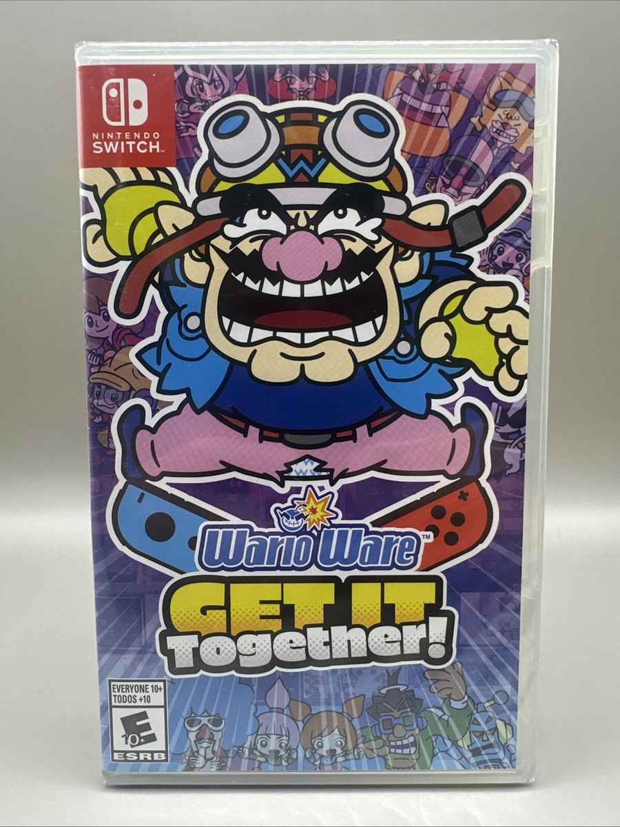 Warioware: Get It Together! (Nintendo Switch, 2021) Brand New