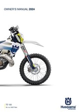Husqvarna Owners Manual Book Guide 2024 TE 150 US