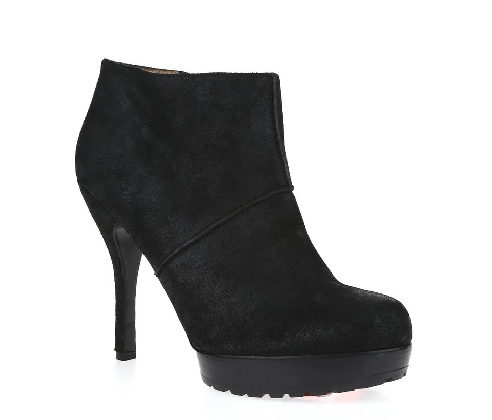 Mujer MODERNO VINTAGE JAMESON 203033 Cuero Negro Botines Cortos Talla 41 Foto 4 de 4