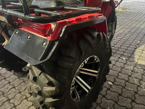 85-87 HONDA ATC 250ES BIG RED REAR FENDER GUARD/ SIDE TRIMS L + R REPRODUCTIONS - Picture 3 of 7