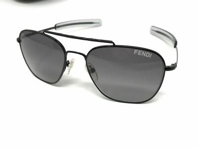 FENDI Sunglasses Bayonet Temples  FS5217L Black Pilot Aviator Metal  Italy FENDI Sunglasses Bayonet Temples FS5217L Black Pilot Aviator  main image 2