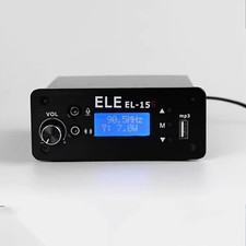 EL-15S FM Broadcast Transmitter Timing Wireless System Music 1.5W For U Disk MR3