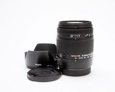 Sigma 18-250mm F3.5-6.3 DC Macro OS HSM Lens for Canon EF Mount