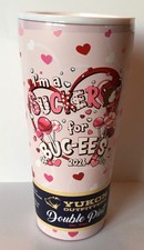 Buc-ee's Valentines Day Insulated Tumbler Double Pint 32 Oz Pink Travel Mug
