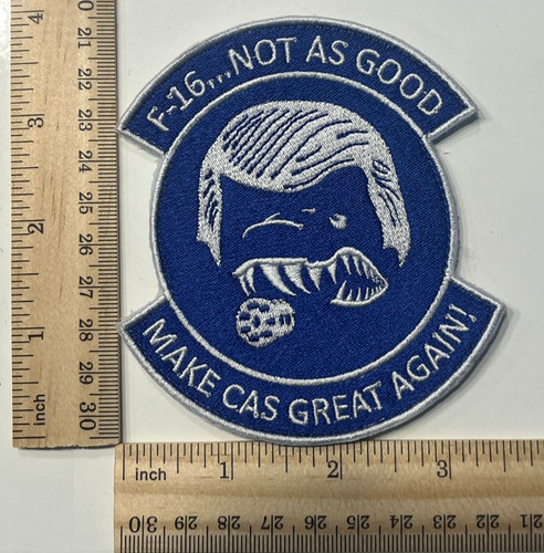 US AIR FORCE PATCH: 74th Fighter Squadron A-10 Warthog Make CAS Great Again