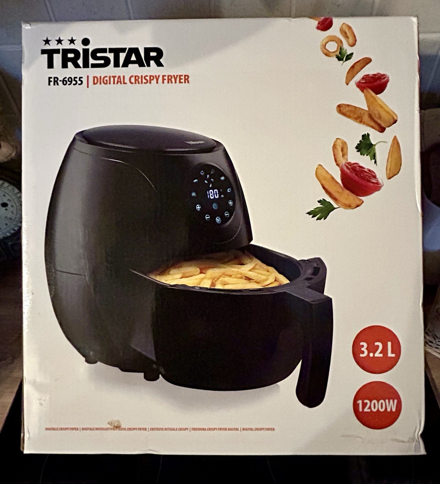 TRISTAR FR-6955 Heißluftfritteuse Airfryer - 3,2Liter 1200W - Ungenutzt In OVP
