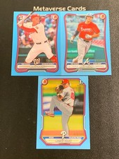 2026 Bowman 1st Brady House Matt Olson Moises Chace Sky Blue Foil /499 Lot*3