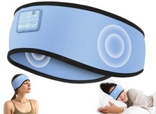 Sleep Headphones Soft Bamboo Cotton Headband Headphones for Sleeping, Sleep H...