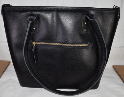 ONA Capri Black Leather Shoulder Bag New-With Minor Imperfections