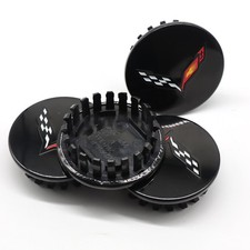 Gloss Black For Corvette C6 Wheel Center Caps 68mm 2.7in 4pcs Replace 20940125 Gloss Black For Corvette C6 Wheel Center Caps 68mm 2.7in 4pcs Replace 20940125