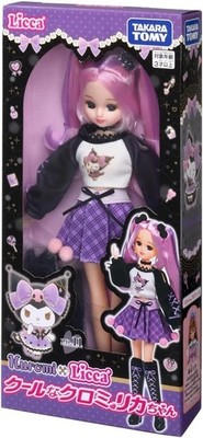 Japan Limited] Licca-chan Kuromi Cool Doll LD-11 Sanrio Collab