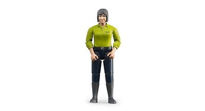 BRUDER 60405 bworld Frau heller Hauttyp und dunkelblauer Hose NEU OVP