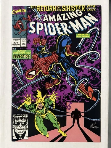 The Amazing Spider-Man #334 (Marvel Comics July 1990)
