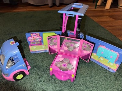 Mattel 2004 Polly Pocket Party Bus Spielset