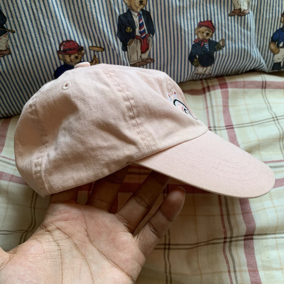 Authentic Bape Shark WGM Strap Back Cap Pink - Image 4 of 4