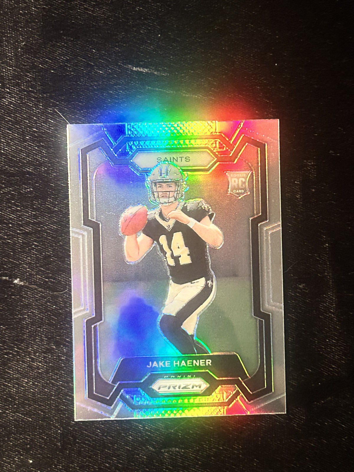2023 Panini Prizm - Rookies Jake Haener #374 Silver Prizm (RC)