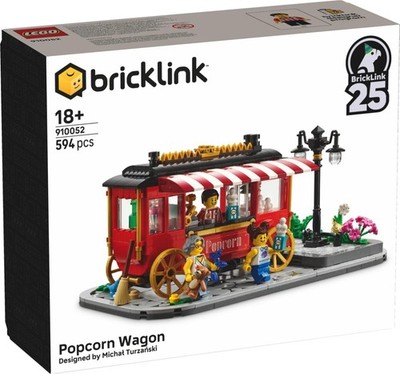 LEGO 910052 Popcorm Wagon - Bricklink Designer Program - Brand New Sealed Box