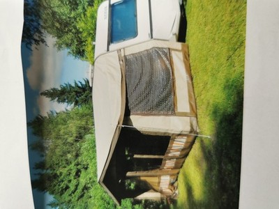 Verkaufe für Adria Optima Bj. 1992 Vorzelt in Hellbraun 450x240