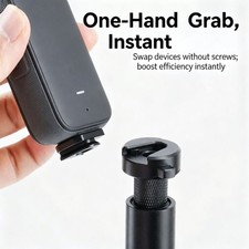 Camera Quick-Release Mounting Accessory for Action Camera Gear Mount Adapter