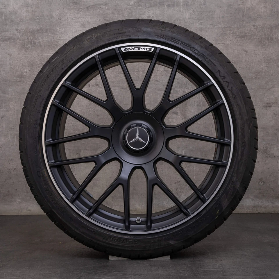 Mercedes Clase C C63 & S AMG llantas 19 pulgadas W205 S205 ruedas de verano A205 - Imagen 4 de 4