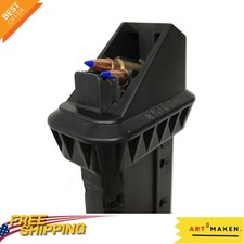 Black Magazine Speed Loader - Ergonomic Design for Quick Loading