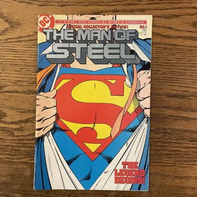 Superman The Man of Steel #1 The Legend Begins John Byrne 1986 DC Comics NM