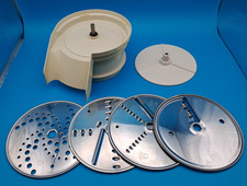 Moulinex Moulinette Aufsatz Schnitzelwerk 4 Scheiben Unterteil ERSATZ