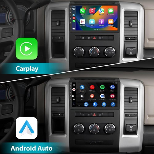 For 2009 2010 2011 2012 Dodge RAM 1500 2500 3500 10.1 Carplay Radio GPS Navi - Picture 16 of 20