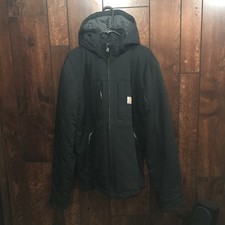 Carhartt Super Dux Full Swing Black Hooded Zip Jacket B T-LT..Relaxed Fit