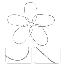 10 Pcs Elastic Bands for Binding Travelers Notebook Clip Journal