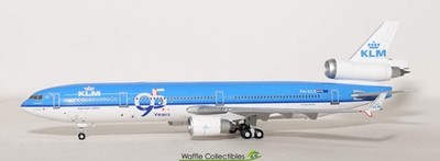 YY Wings 1:400 KLM Royal Dutch MD-11 PH-KCE 93194 YY1106 Diecast Plane Model New