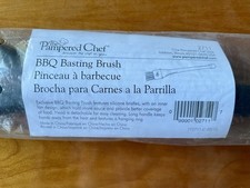 PAMPERED CHEF #2711 NEW BBQ Basting Brush Lon...