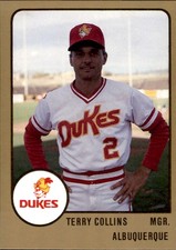 1988 Albuquerque Dukes ProCards #270 Terry Collins Manager Midland Michigan Card