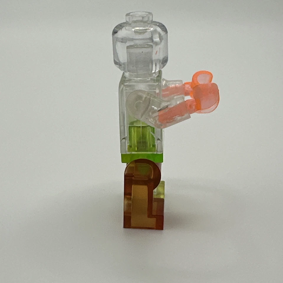 Lego Minifigure Prototype Trans Transparent Employee Test PC Polycarbonate Broke - Image 4 of 4